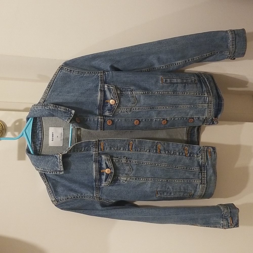 NWT Jean Jacket Light Wash Denim